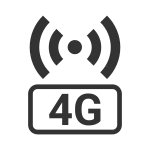 Network 4g SVG Icon